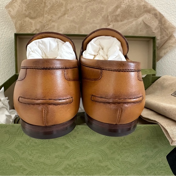 Gucci Jordaan leather loafer - Picture 6 of 8